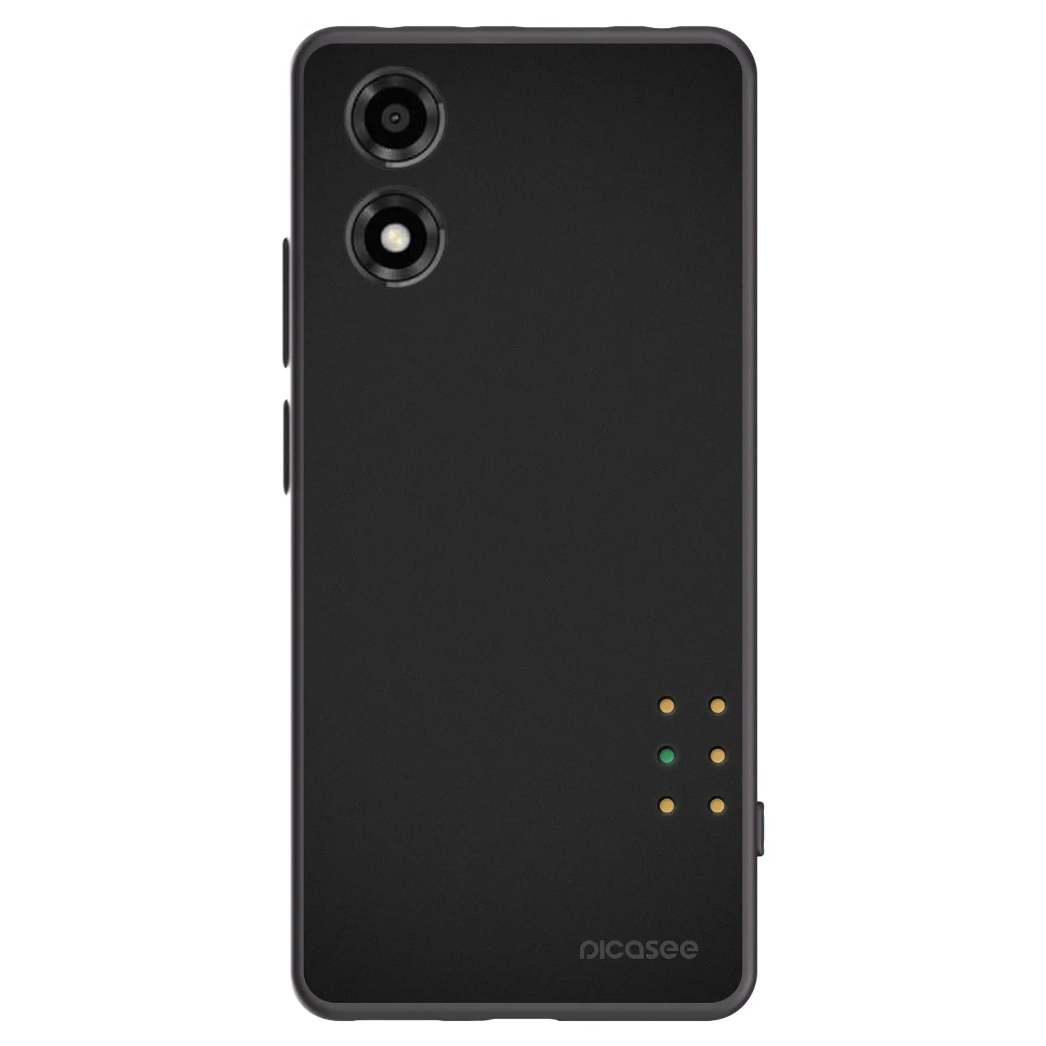 Picasee crna silikonska maskica za Motorola Moto E14 - Pulse