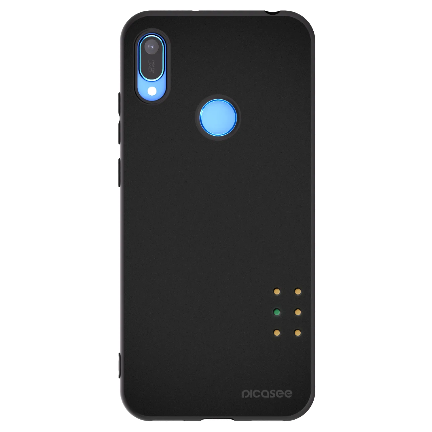 Picasee crna silikonska maskica za Huawei Y6 2019 - Pulse