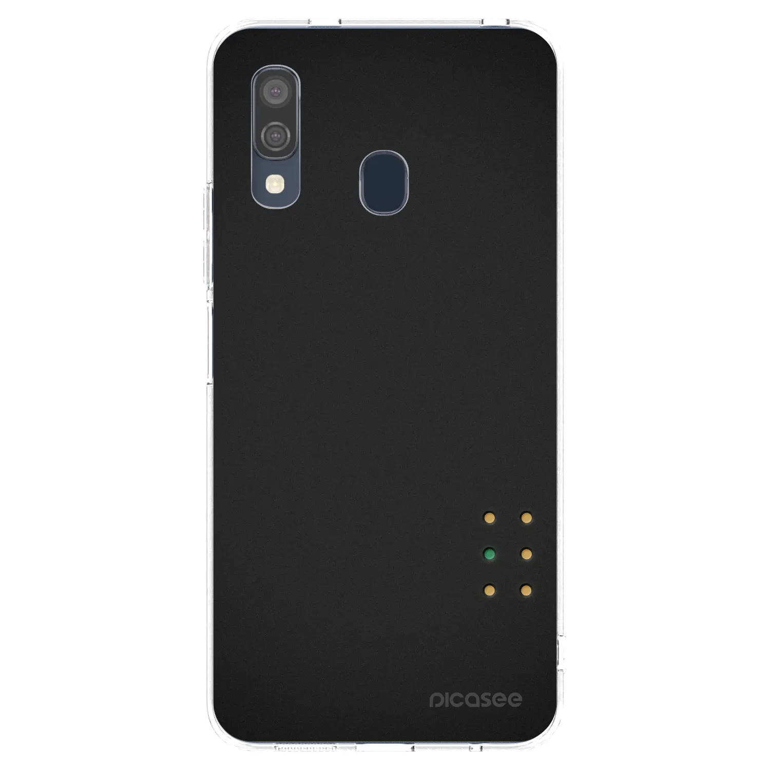 Picasee silikonska prozirna maskica za Samsung Galaxy A40 A405F - Pulse