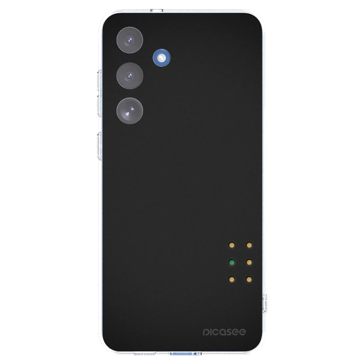 Picasee silikonska prozirna maskica za Samsung Galaxy S25 FE 5G - Pulse