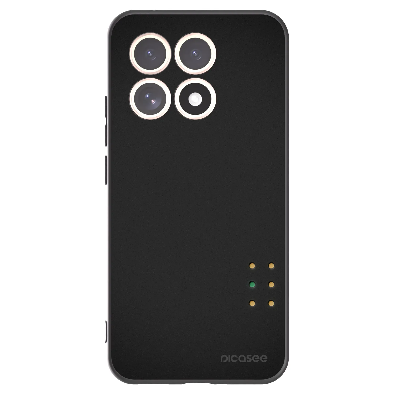 Picasee crna silikonska maskica za Xiaomi 15T - Pulse
