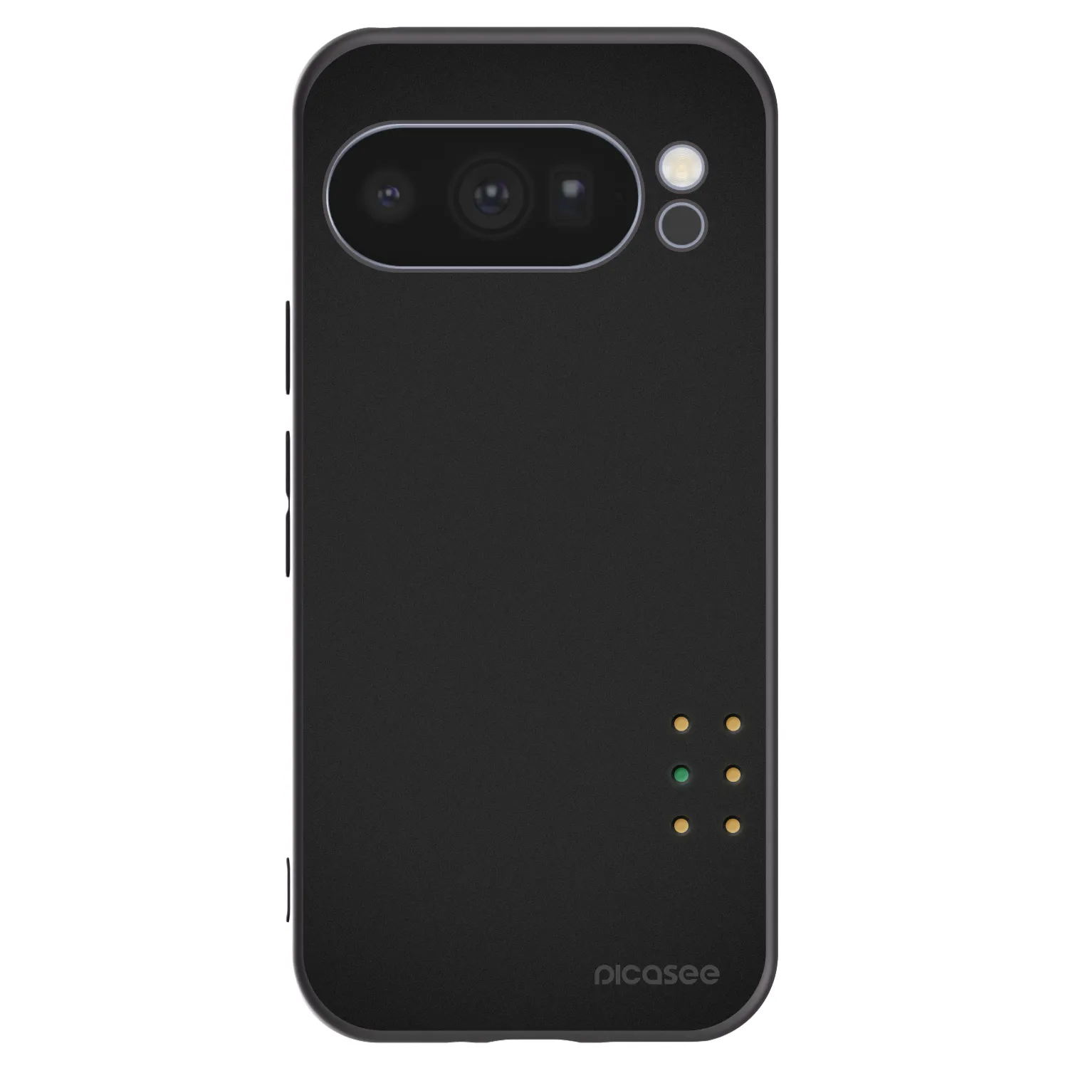 Picasee crna silikonska maskica za Google Pixel 10 Pro - Pulse