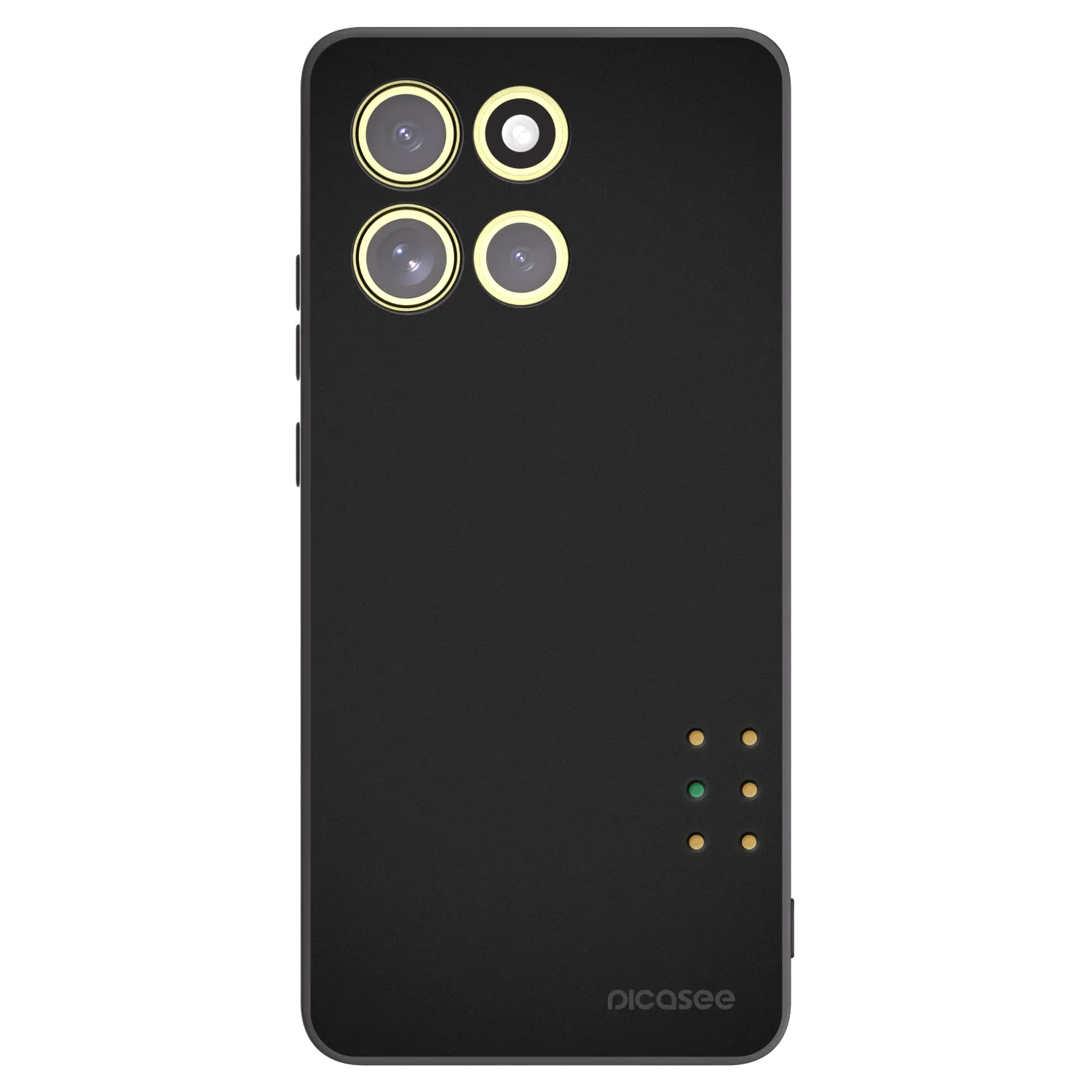 Picasee crna silikonska maskica za Motorola Moto G86 Power 5G - Pulse
