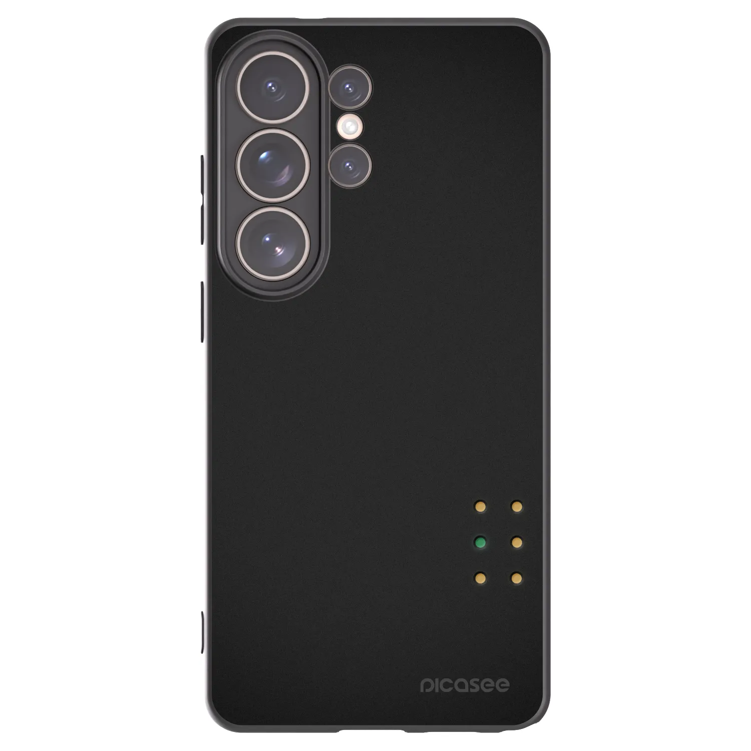 Picasee crna silikonska maskica za Samsung Galaxy S26 Ultra - Pulse