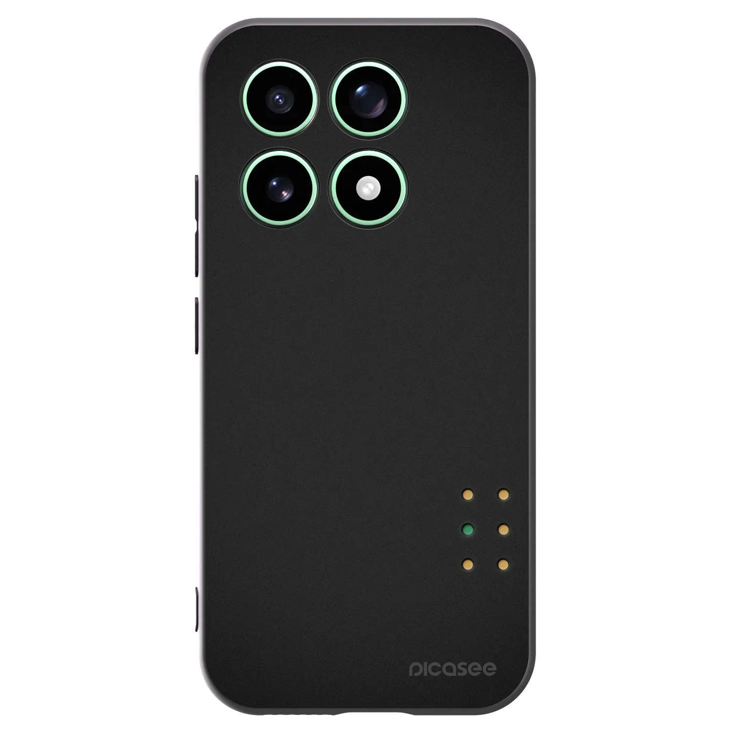 Picasee crna silikonska maskica za Xiaomi 17 - Pulse