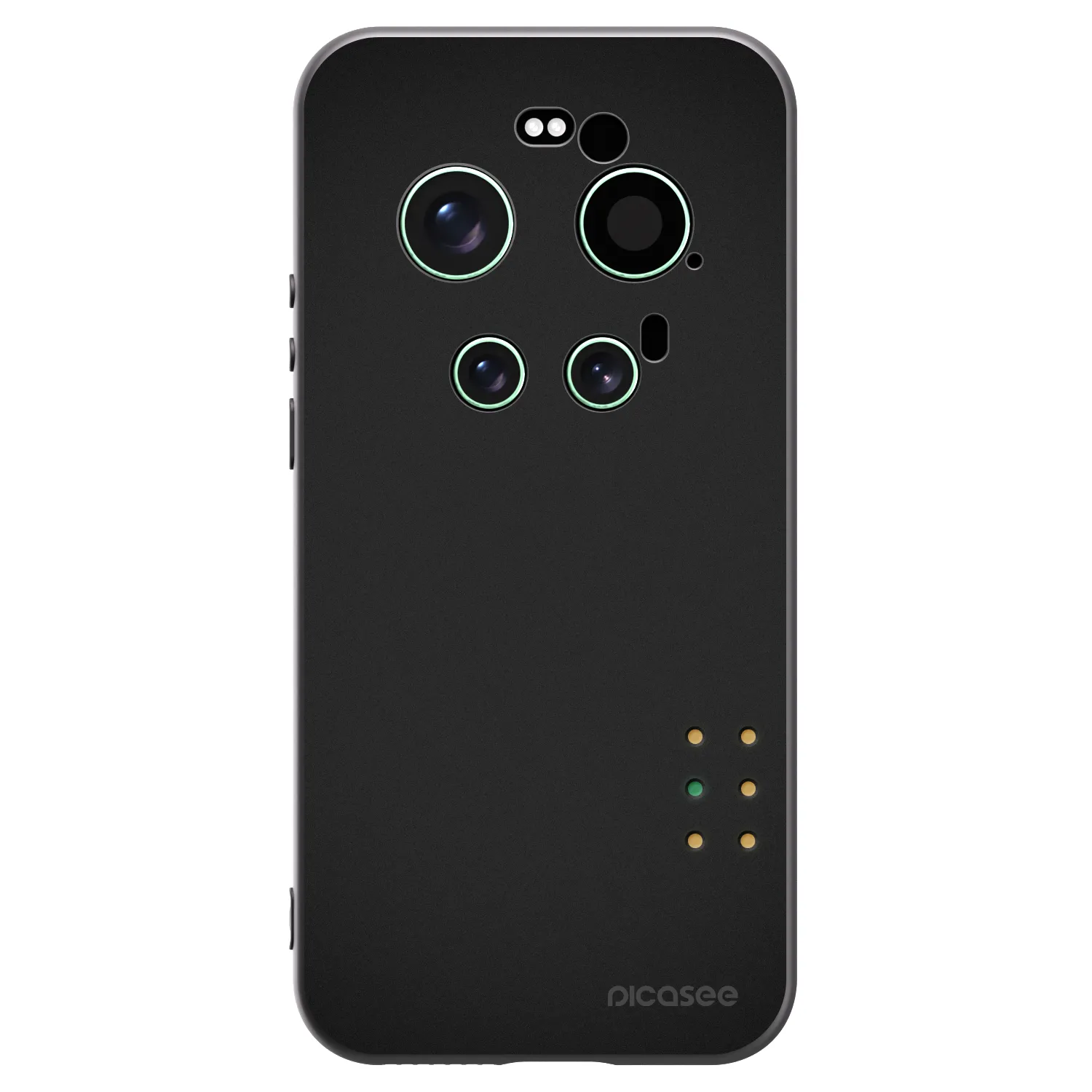 Picasee crna silikonska maskica za Xiaomi 17 Ultra - Pulse