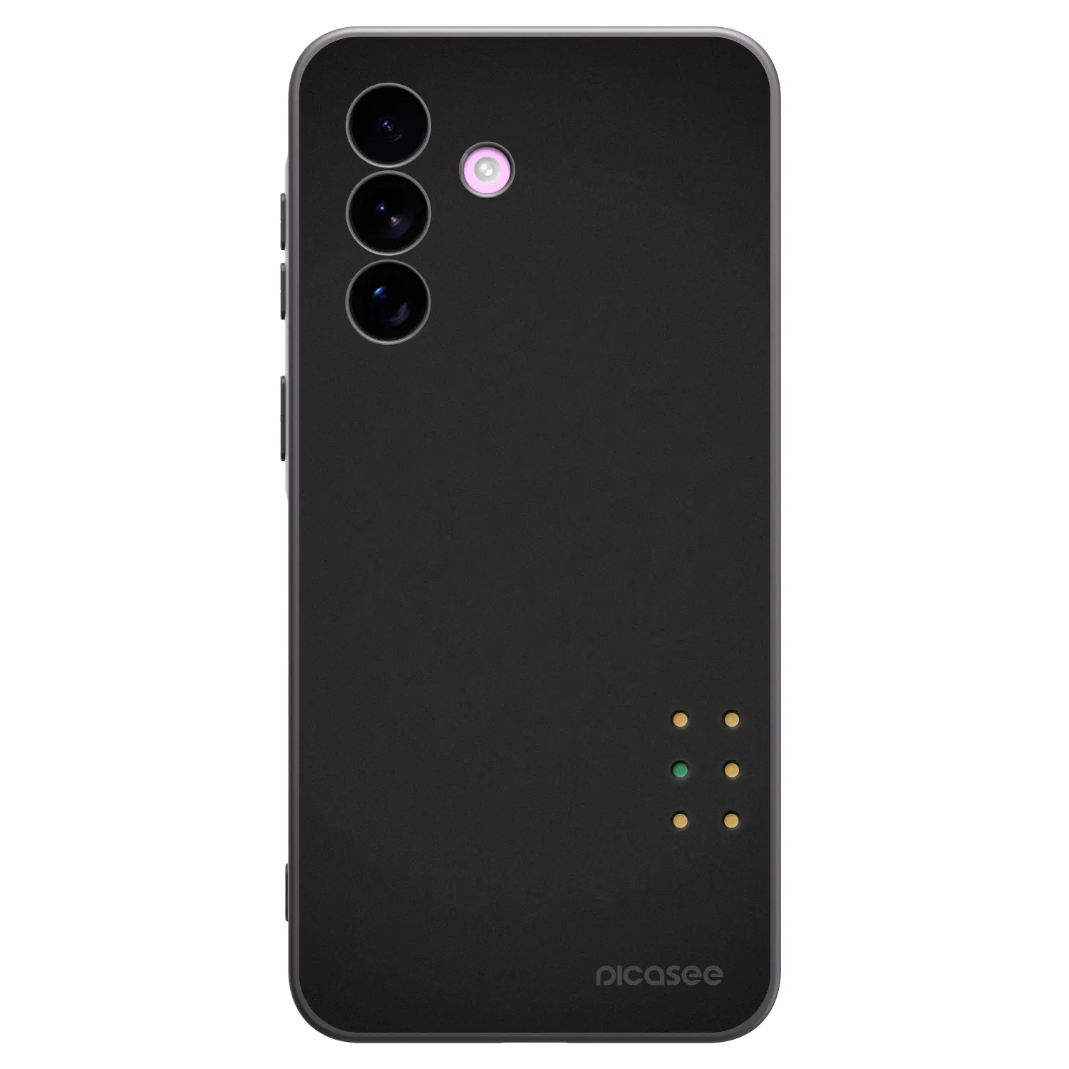 Picasee crna silikonska maskica za Samsung Galaxy A57 5G - Pulse