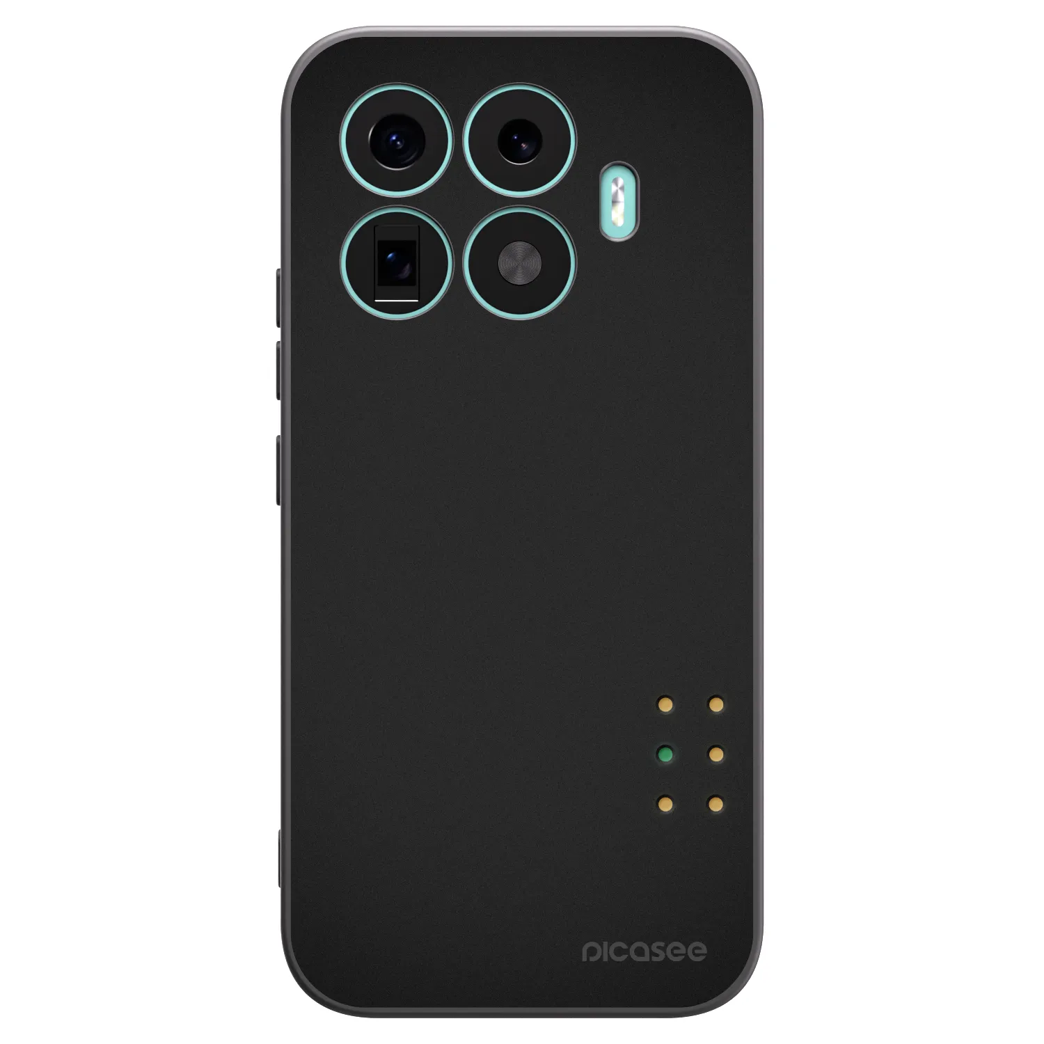 Picasee crna silikonska maskica za Xiaomi 17T - Pulse