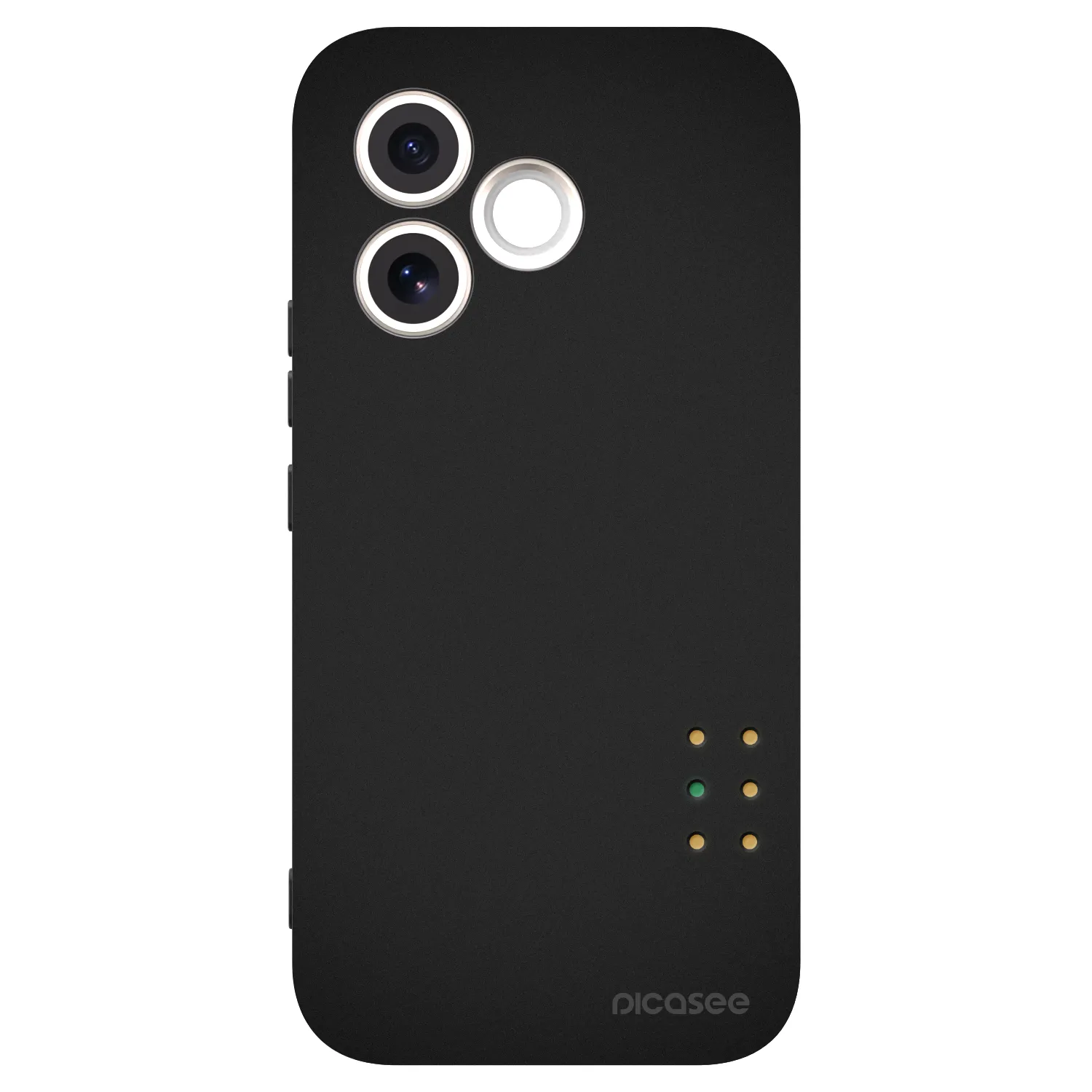 Picasee crna silikonska maskica za Honor 600 Lite - Pulse