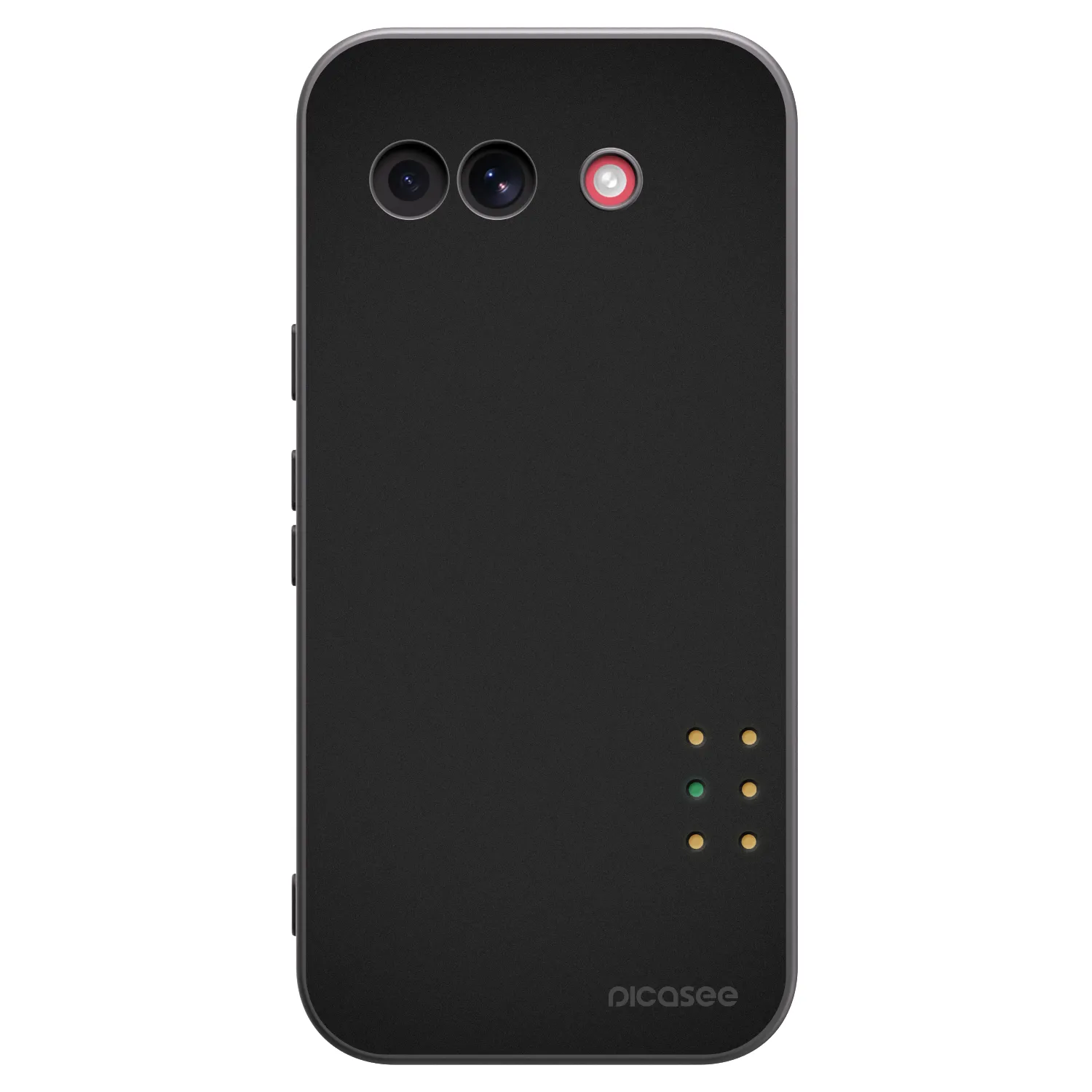 Picasee crna silikonska maskica za Google Pixel 10a - Pulse