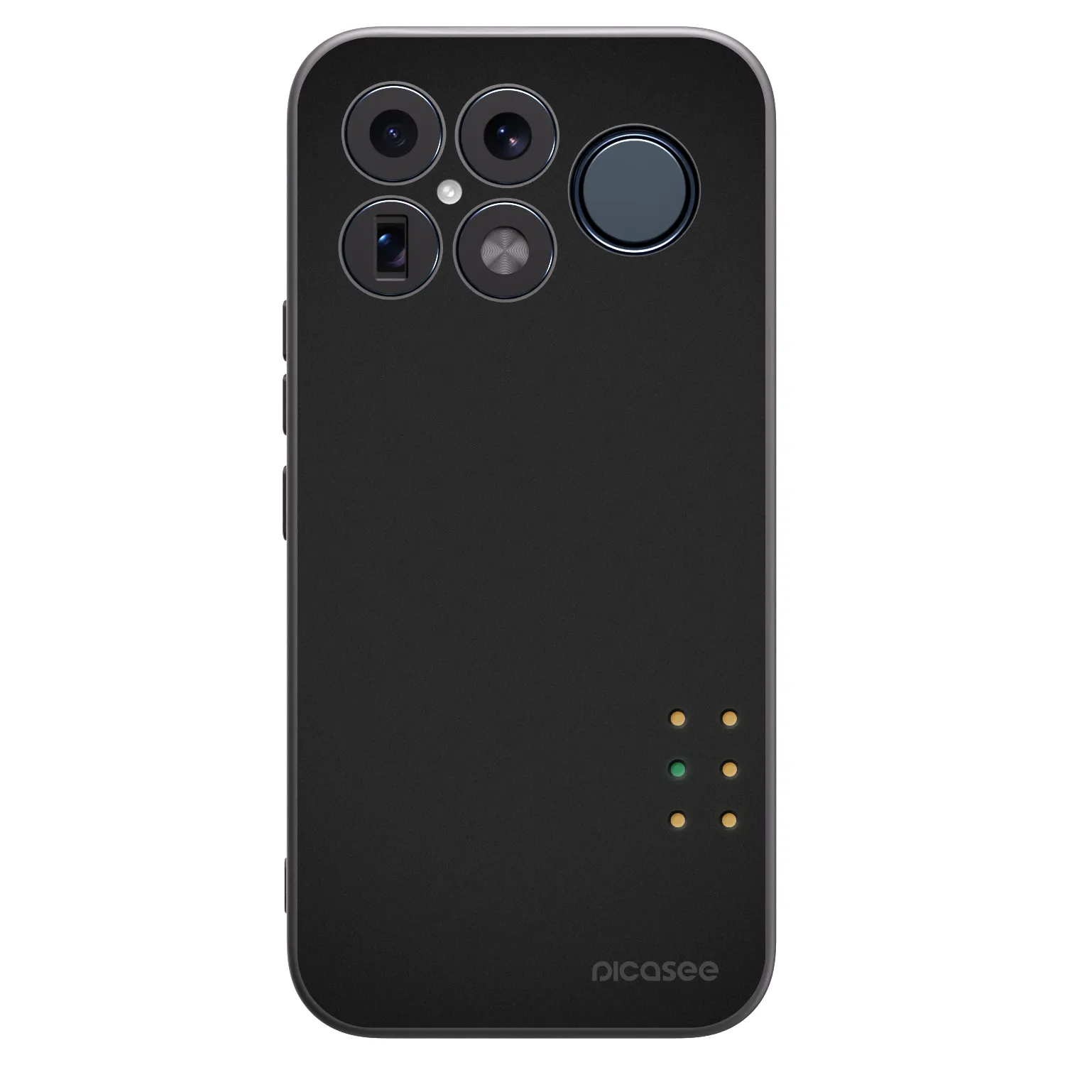 Picasee crna silikonska maskica za Xiaomi Poco F8 Ultra - Pulse