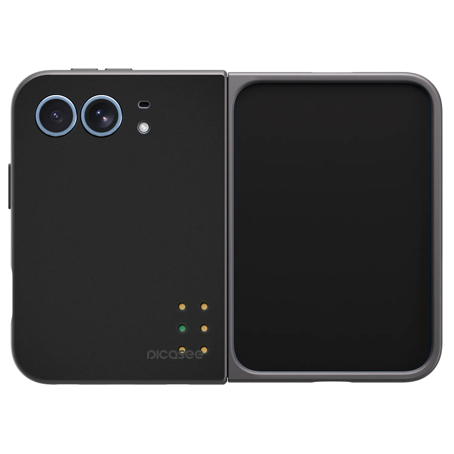 Picasee crna silikonska maskica za Apple iPhone Ultra - Pulse