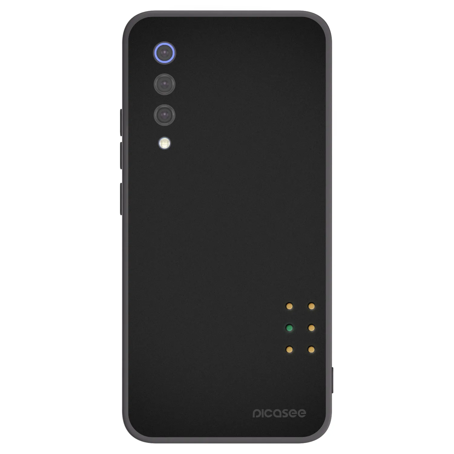 Picasee crna silikonska maskica za Xiaomi Mi 9 SE - Pulse