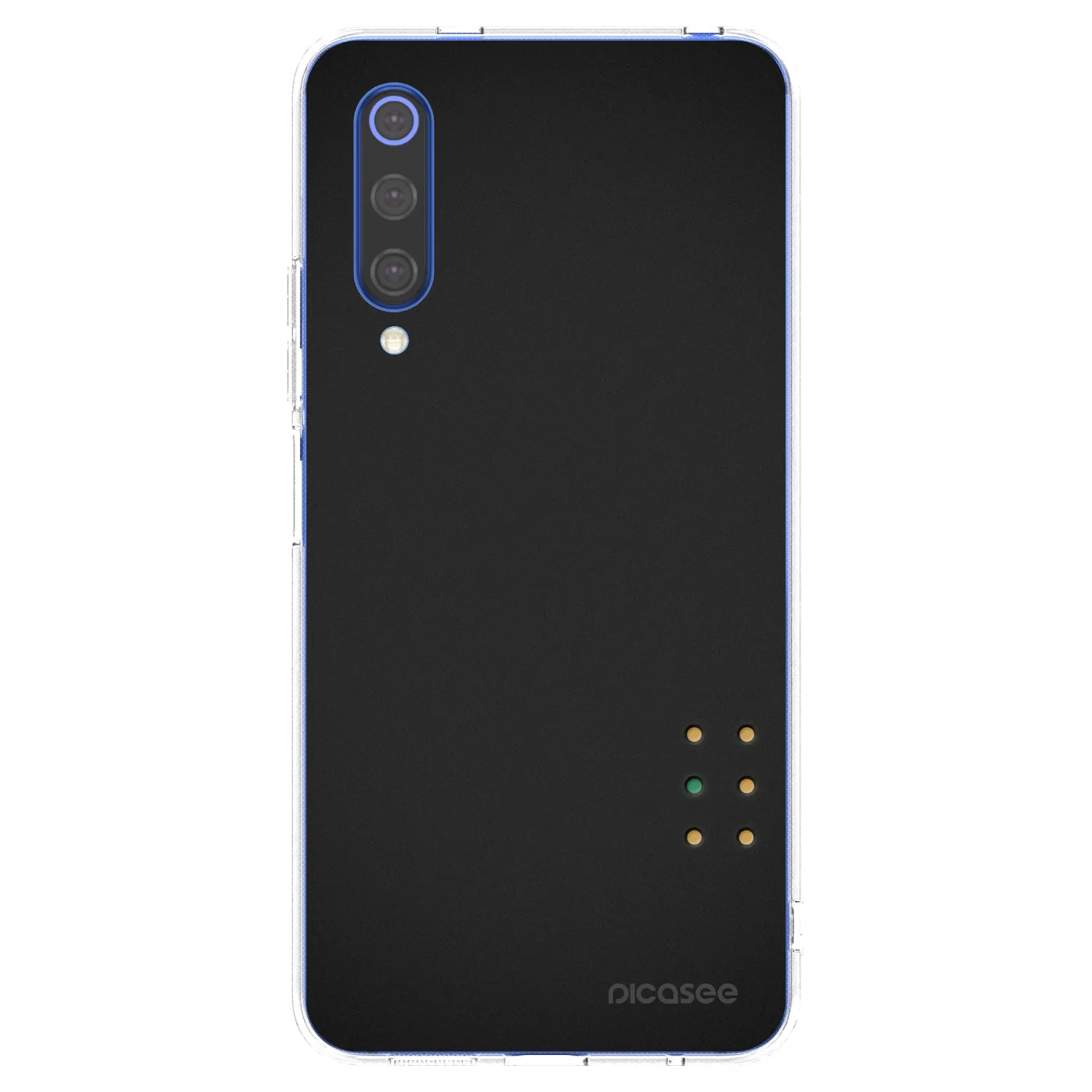 Picasee silikonska prozirna maskica za Xiaomi Mi 9 SE - Pulse