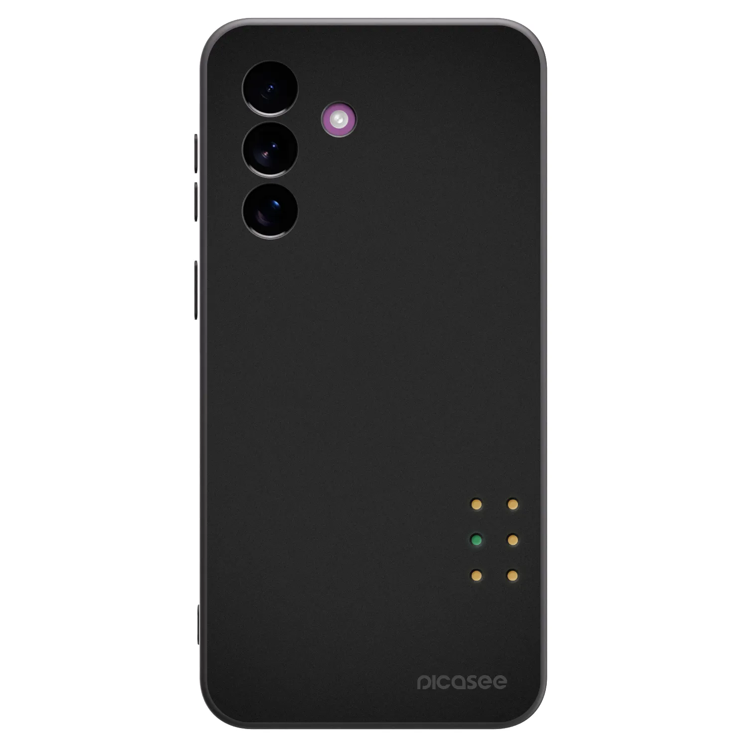 Picasee crna silikonska maskica za Samsung Galaxy A37 - Pulse