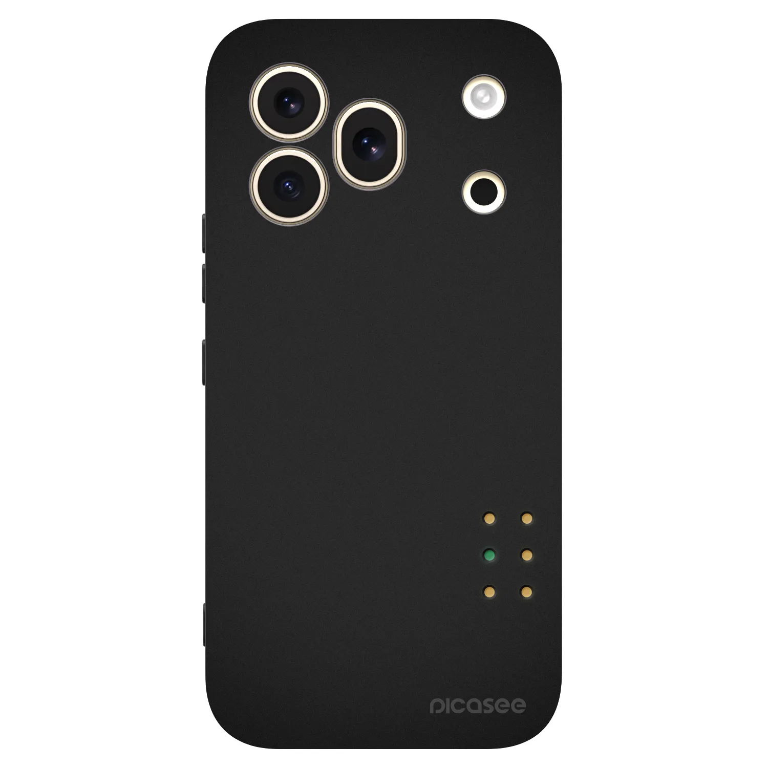 Picasee crna silikonska maskica za Honor 600 Pro - Pulse