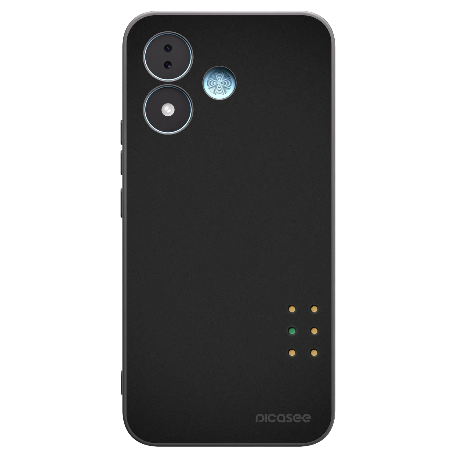 Picasee crna silikonska maskica za Xiaomi Redmi Note 17 5G - Pulse