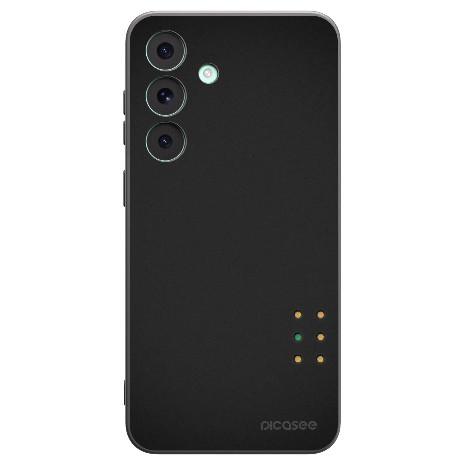 Picasee crna silikonska maskica za Samsung Galaxy S26 FE - Pulse
