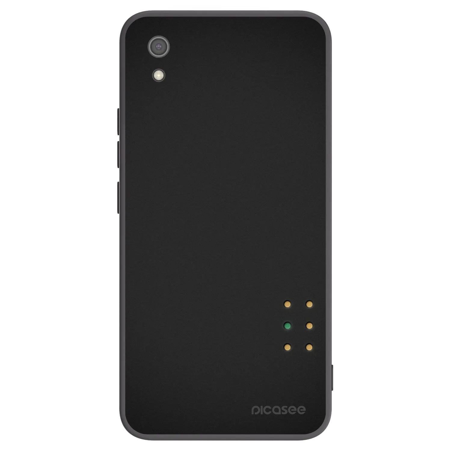 Picasee crna silikonska maskica za Xiaomi Redmi 7A - Pulse