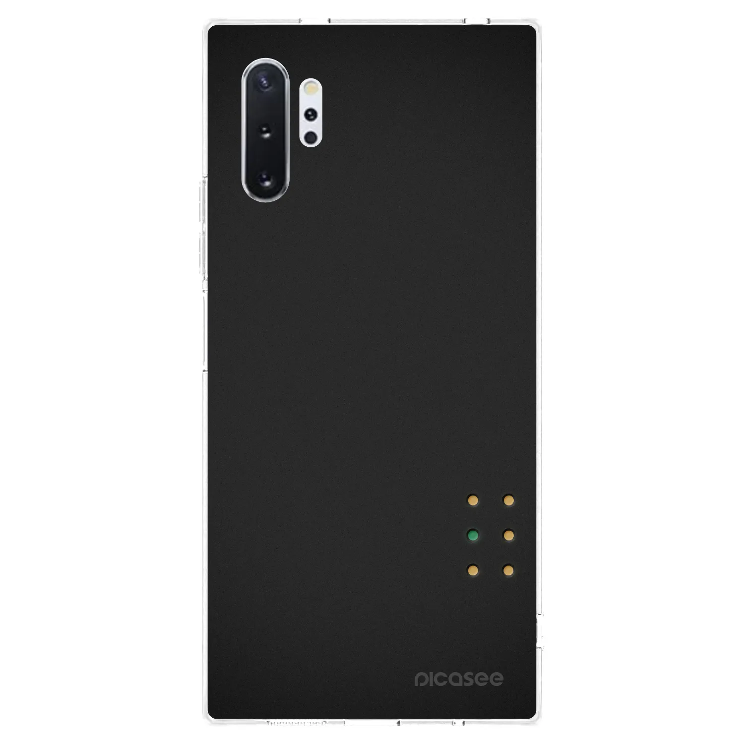 Picasee silikonska prozirna maskica za Samsung Galaxy Note 10+ N975F - Pulse