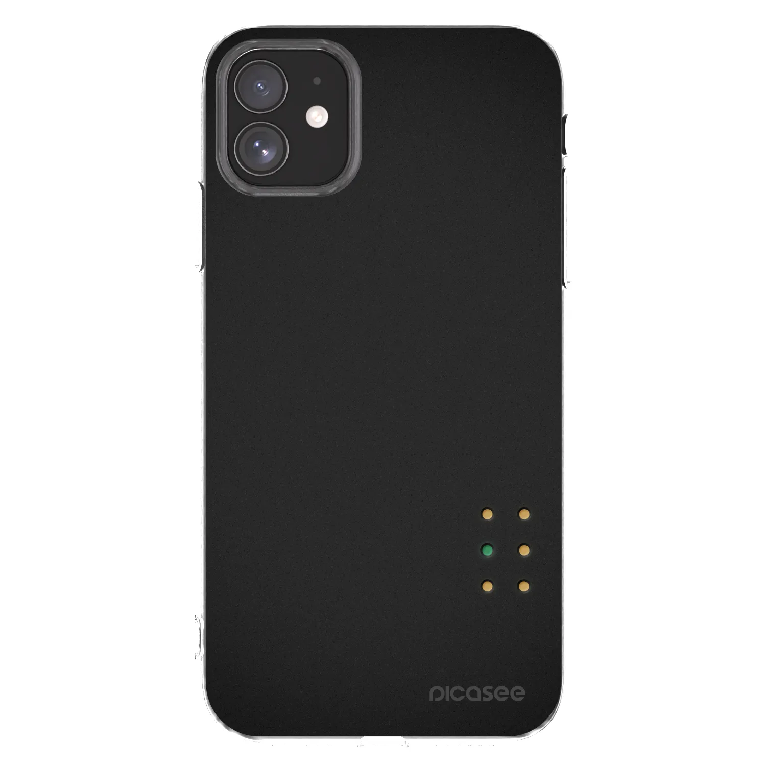 Picasee silikonska prozirna maskica za Apple iPhone 11 - Pulse