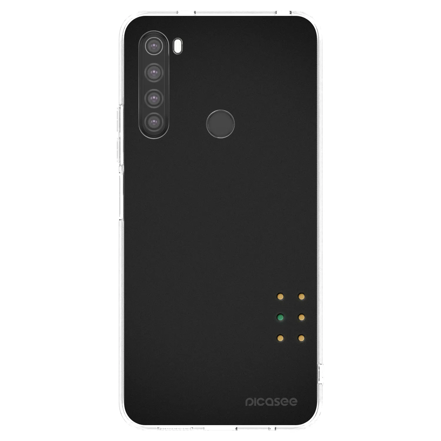 Picasee silikonska prozirna maskica za Xiaomi Redmi Note 8 - Pulse