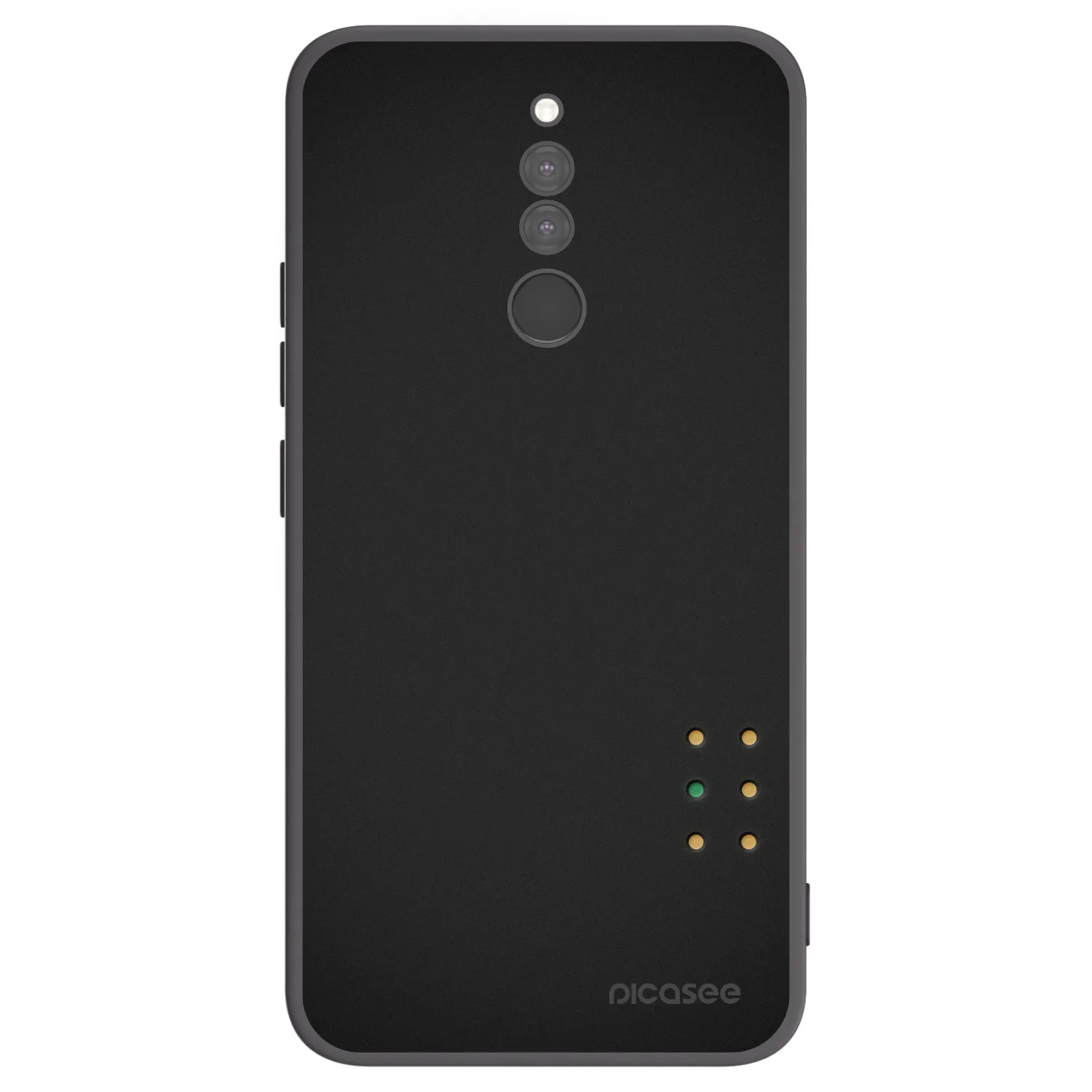 Picasee crna silikonska maskica za Xiaomi Redmi 8 - Pulse