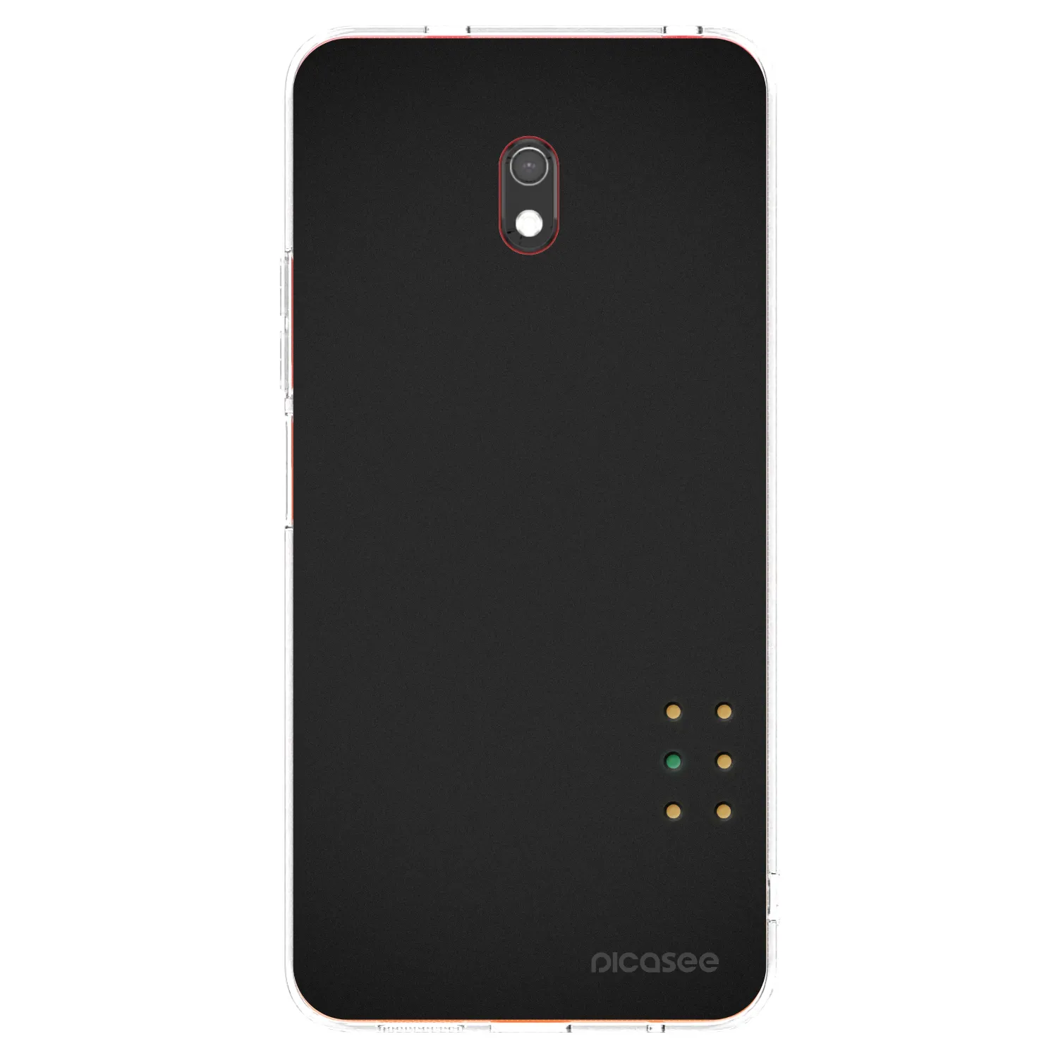 Picasee silikonska prozirna maskica za Xiaomi Redmi 8A - Pulse