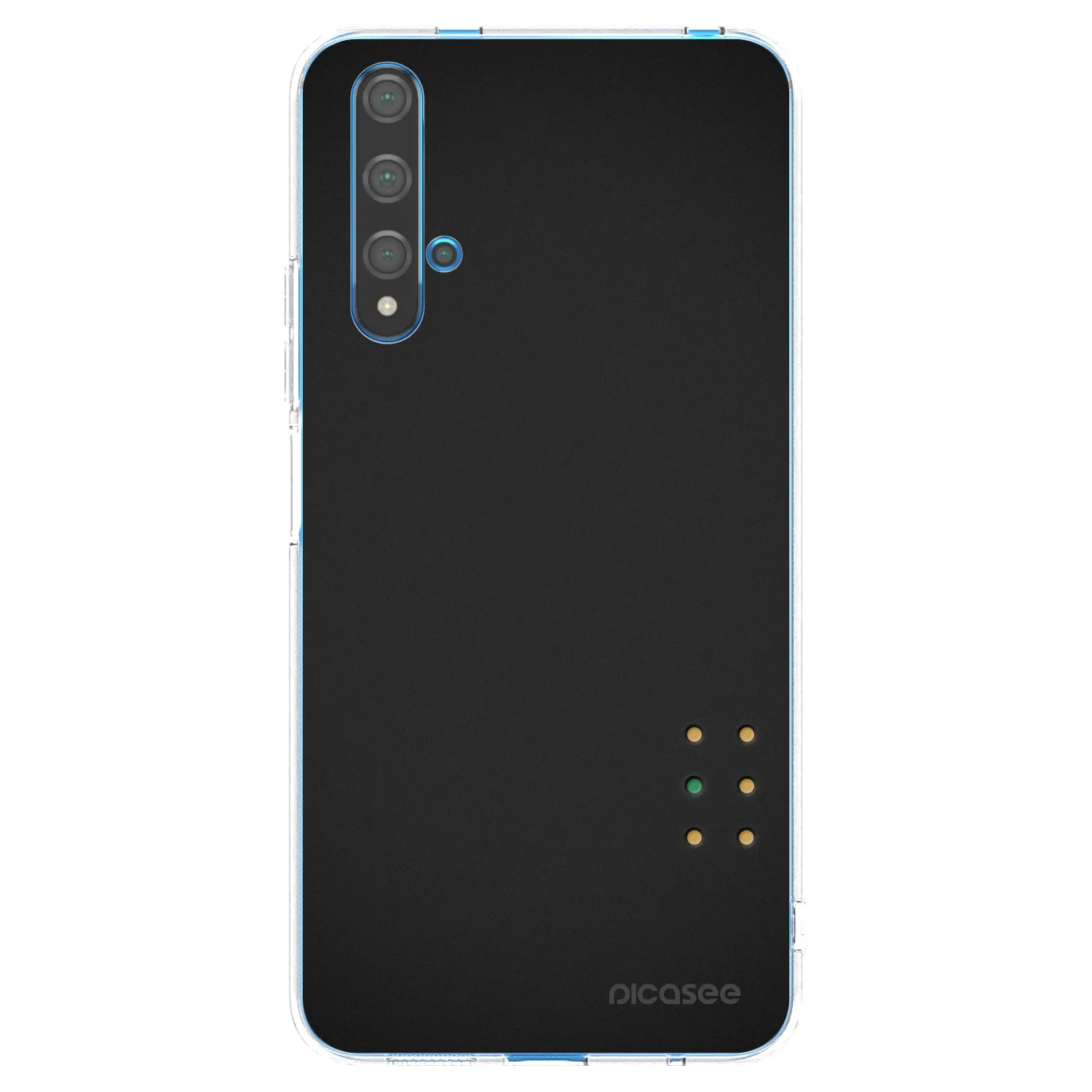 Picasee silikonska prozirna maskica za Huawei Nova 5T - Pulse