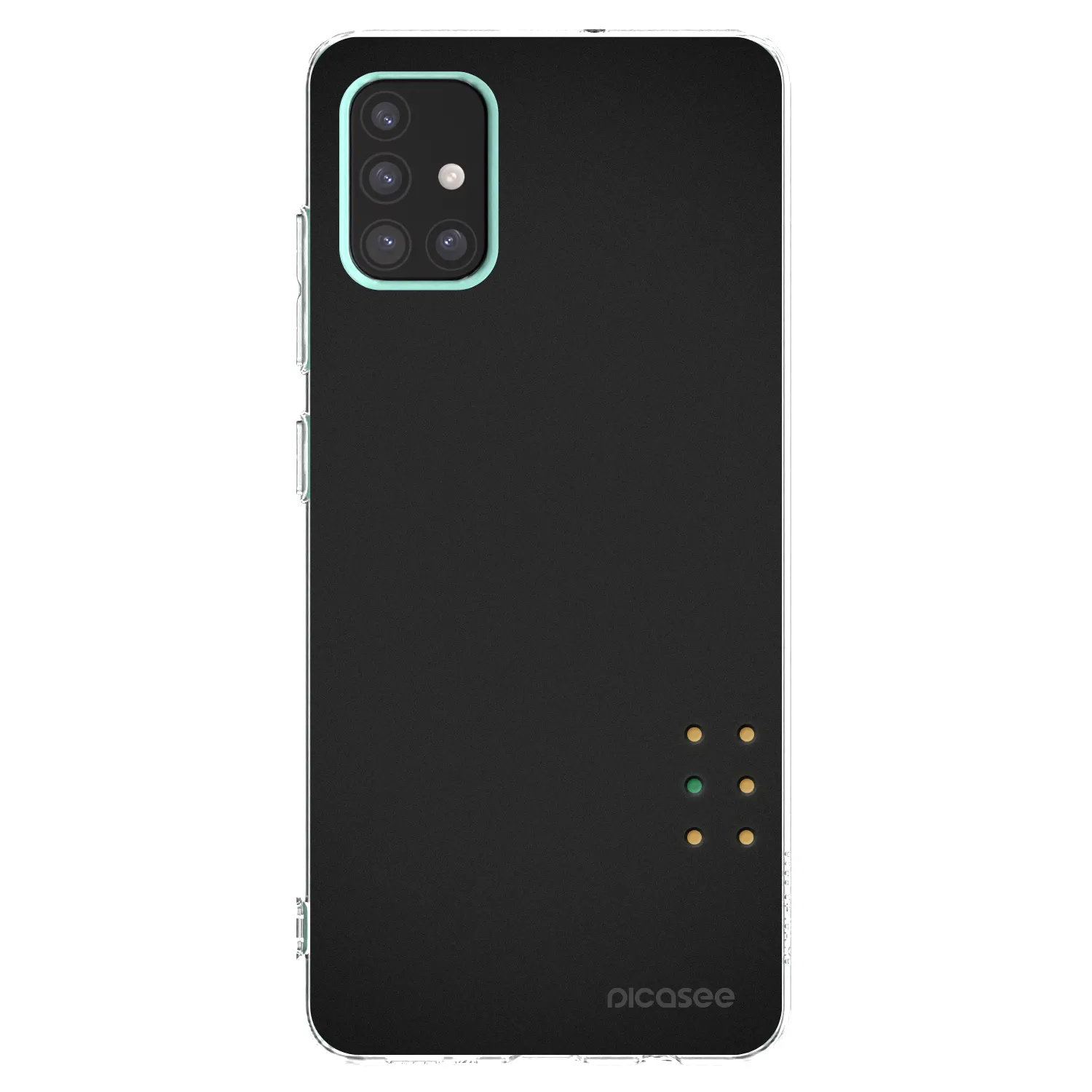 Picasee silikonska prozirna maskica za Samsung Galaxy A51 A515F - Pulse