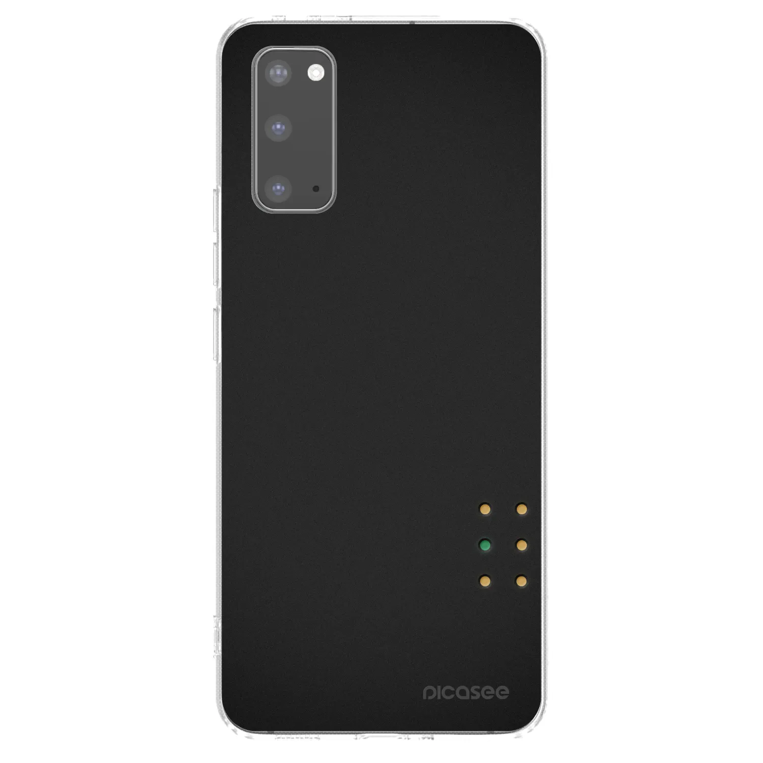 Picasee silikonska prozirna maskica za Samsung Galaxy S20 G980F - Pulse