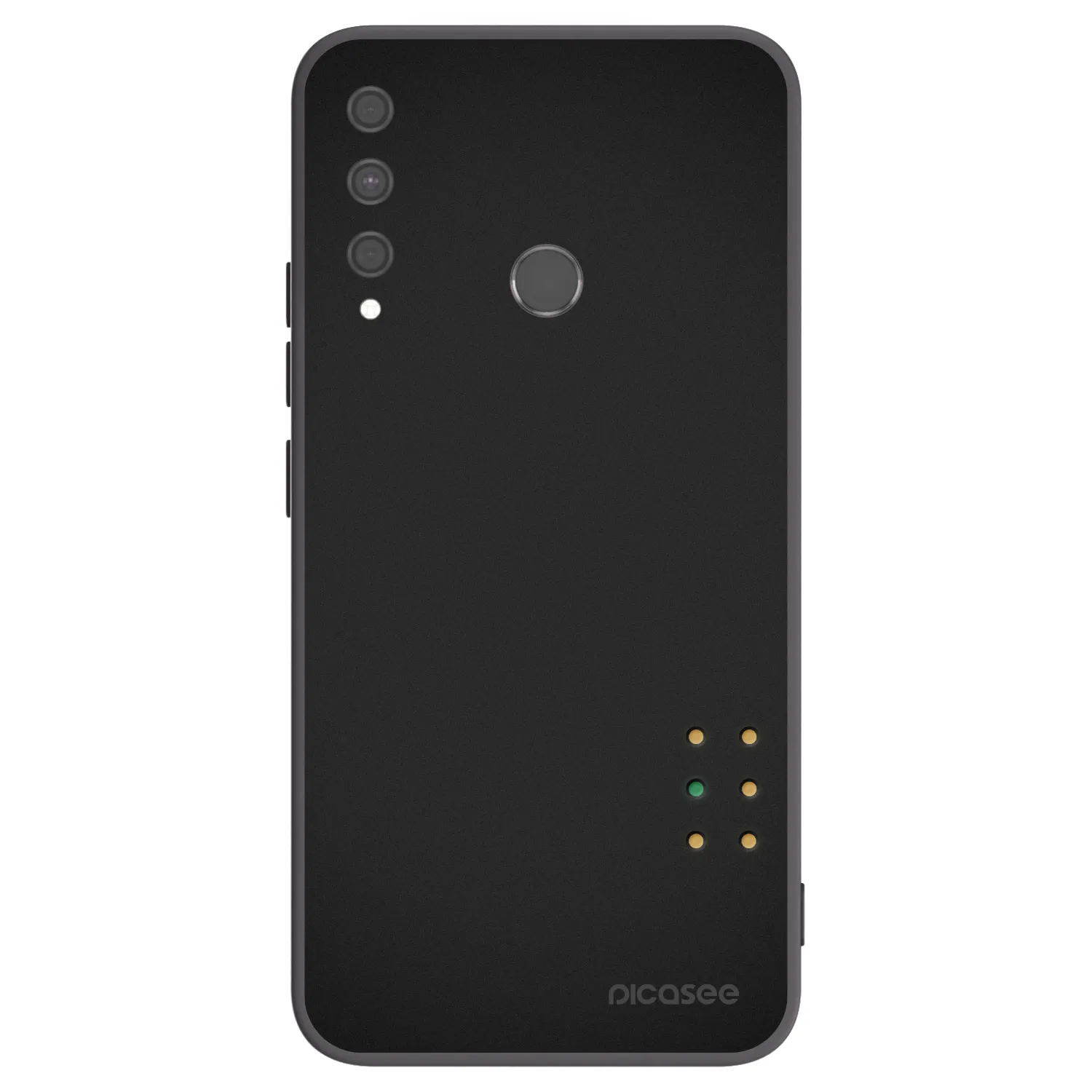 Picasee crna silikonska maskica za Huawei P40 Lite E - Pulse