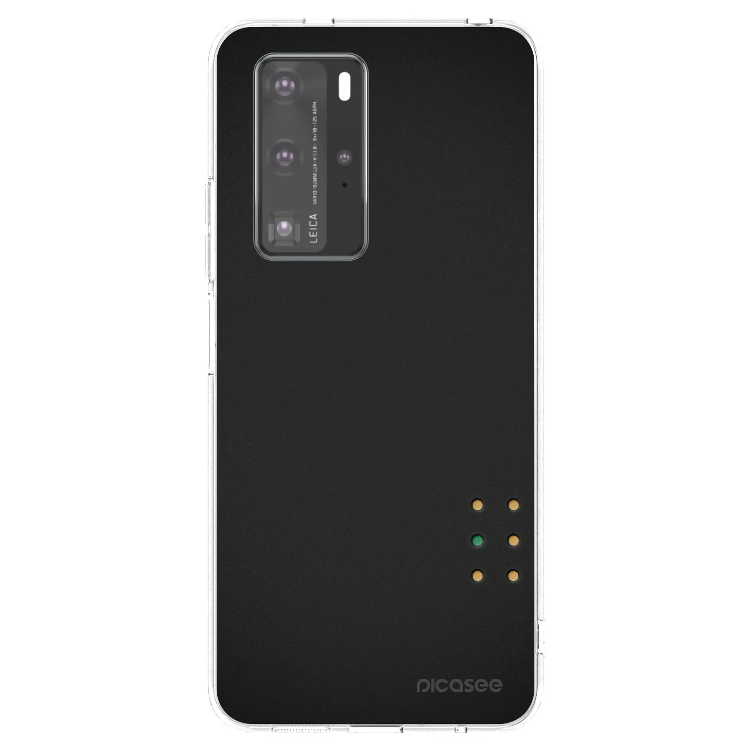 Picasee silikonska prozirna maskica za Huawei P40 Pro - Pulse