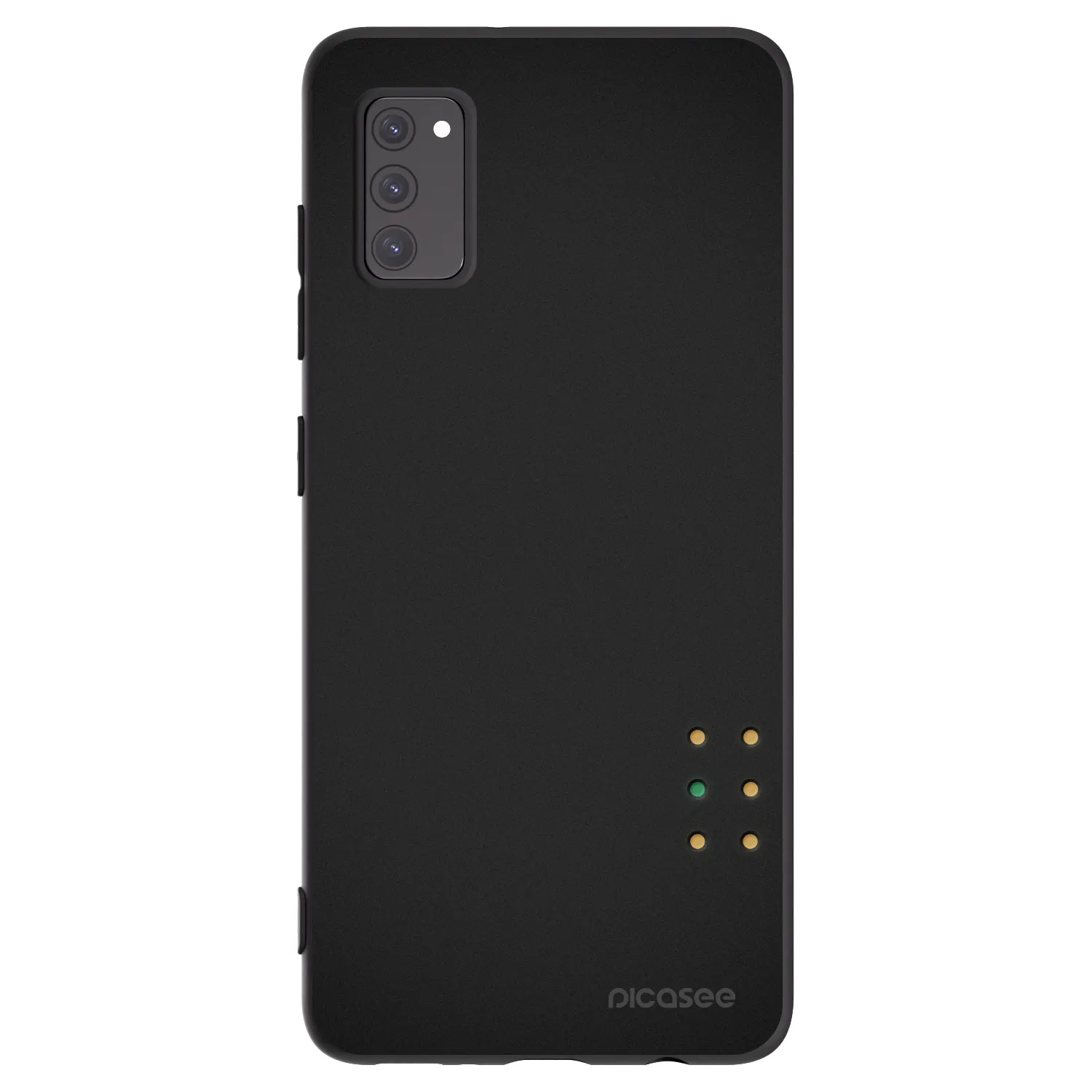 Picasee crna silikonska maskica za Samsung Galaxy A41 A415F - Pulse