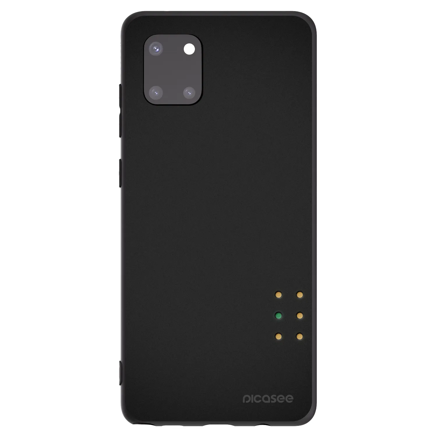 Picasee crna silikonska maskica za Samsung Galaxy Note 10 Lite N770F - Pulse