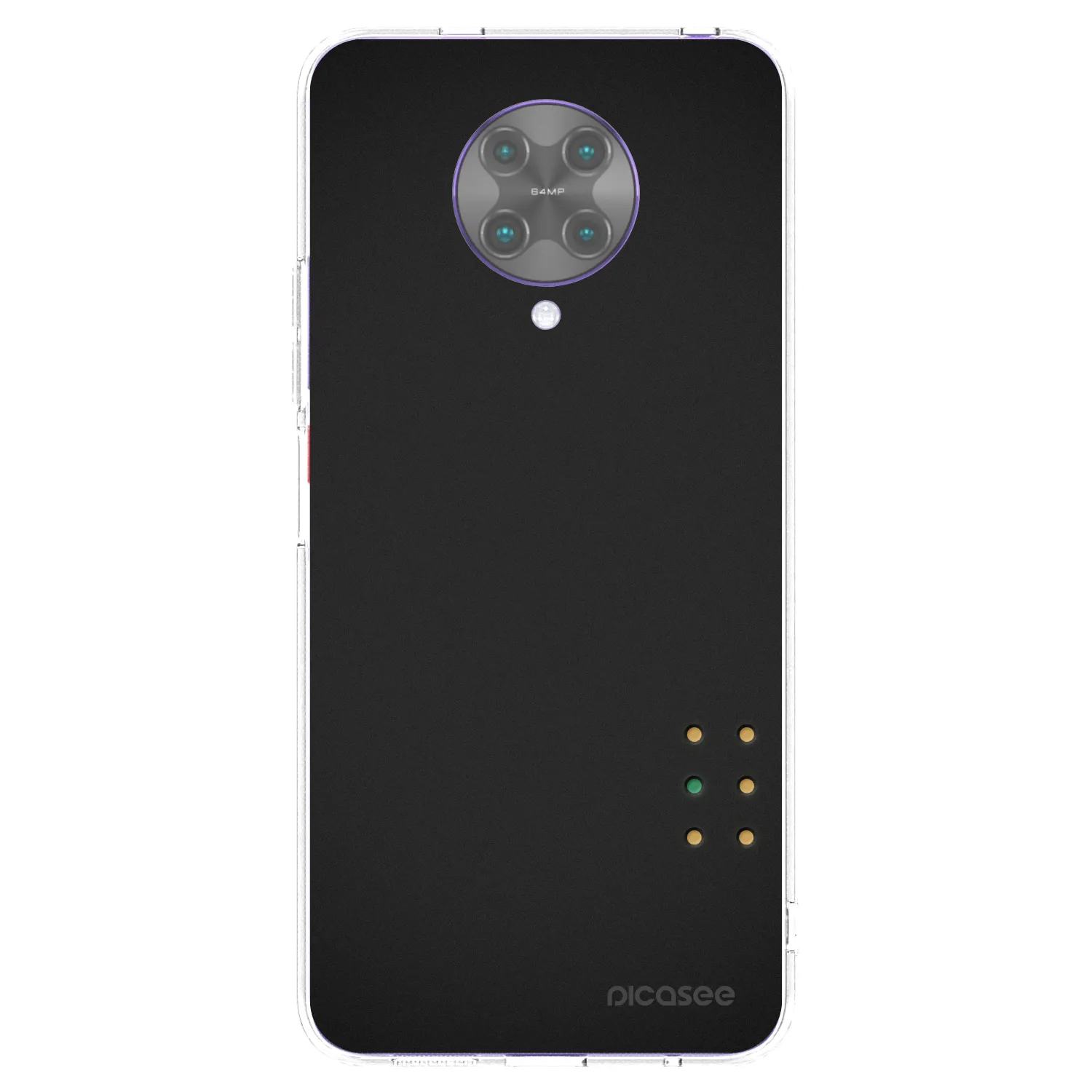 Picasee silikonska prozirna maskica za Xiaomi Poco F2 Pro - Pulse