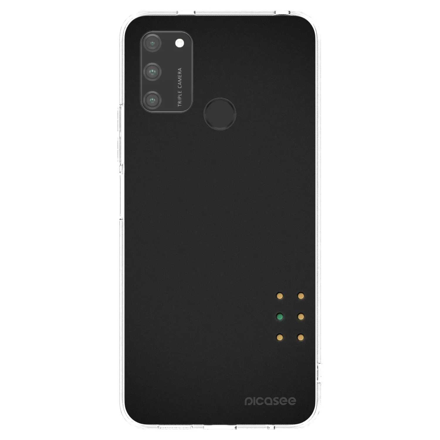 Picasee silikonska prozirna maskica za Honor 9A - Pulse