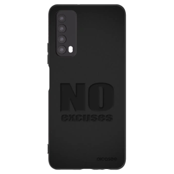 Picasee crna silikonska maskica za Huawei P Smart 2021 - No Excuses