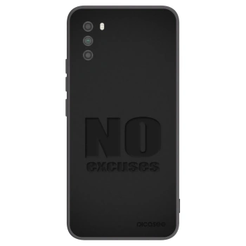 Picasee crna silikonska maskica za Xiaomi Poco M3 - No Excuses