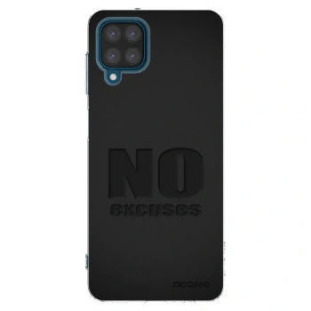 Picasee silikonska prozirna maskica za Samsung Galaxy A12 A125F - No Excuses