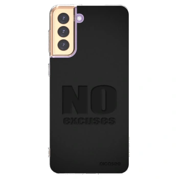 Picasee silikonska prozirna maskica za Samsung Galaxy S21+ 5G G996F - No Excuses