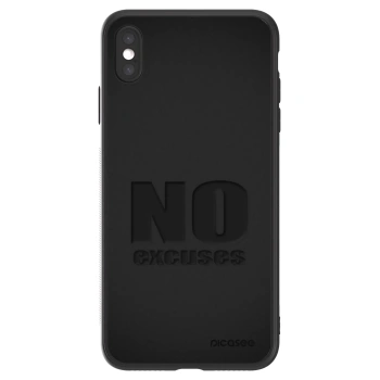 Picasee ULTIMATE CASE za Apple iPhone XS Max - No Excuses