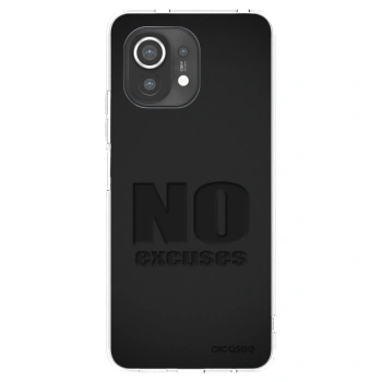 Picasee silikonska prozirna maskica za Xiaomi Mi 11 - No Excuses