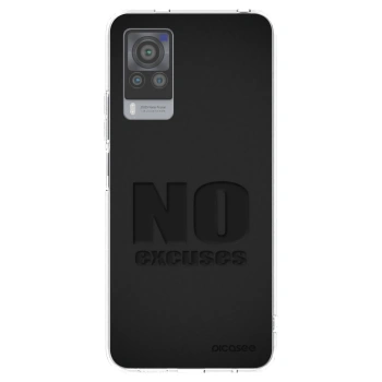 Picasee silikonska prozirna maskica za Vivo X60 Pro 5G - No Excuses