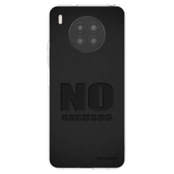 Picasee silikonska prozirna maskica za Huawei Nova 8i - No Excuses