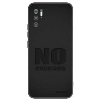 Picasee crna silikonska maskica za Xiaomi Poco M3 Pro 5G - No Excuses