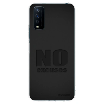 Picasee silikonska prozirna maskica za Vivo Y11s - No Excuses