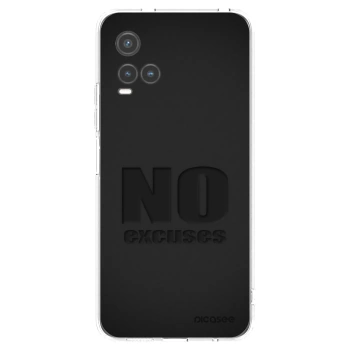 Picasee silikonska prozirna maskica za Vivo Y33s - No Excuses