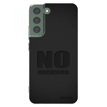 Picasee silikonska prozirna maskica za Samsung Galaxy S22+ 5G - No Excuses