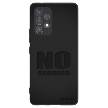 Picasee crna silikonska maskica za Samsung Galaxy A53 5G A536 - No Excuses